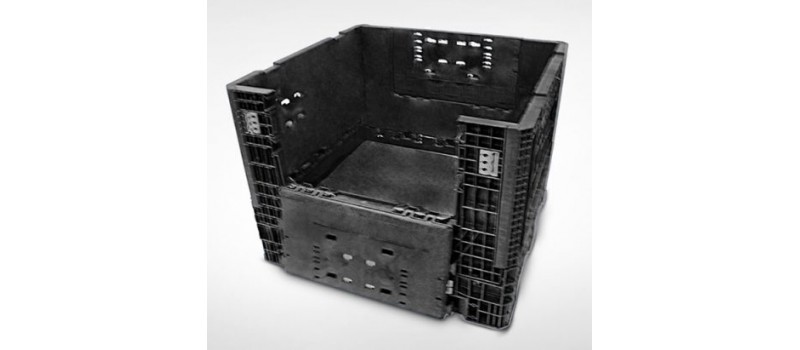 Triple Diamond Plastics at CustomMHS: Collapsible Bulk Containers That Hold Up