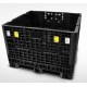 Triple Diamond TDP-4845-34  Plastic Collapsible Bulk Container - 48x45x34
