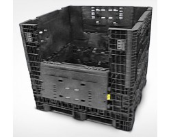Triple Diamond Plastic Collapsible Bulk Container – Model TDP-4845-42