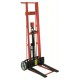 Wesco 260006 Two-Wheeled Hydraulic Steel Frame Pedalift - 750 lb Capacity