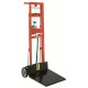 Wesco 260016 Two-Wheeled Steel Frame Winch Pedalift – 750 lb Capacity