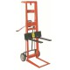 Wesco 260018 Two-Wheeled Steel Frame Winch Pedalift – 750 lb Capacity