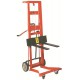 Wesco 260024 Four-Wheeled Steel Frame Winch Pedalift – 750 lb Capacity