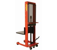 Wesco Platform Hydraulic Stacker | 1,000 lb, Two Platform Sizes