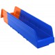 Akro-Mils 36448 Indicator Bins – 12 per Carton | Two-Tone Inventory Control Storage Bins