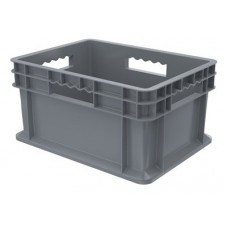 Akro-Mils 37288 Straight Wall Plastic Containers – 12 per Carton | Durable, Space-Saving Storage Totes