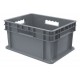 Akro-Mils 37288 Straight Wall Plastic Containers – 12 per Carton | Durable, Space-Saving Storage Totes