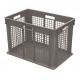 Akro-Mils 37676 Straight Wall Plastic Mesh Containers – 2 per Carton | Extra-Large Ventilated Storage Totes