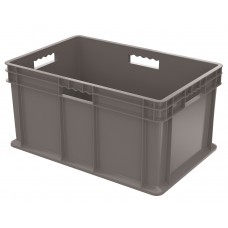 Akro-Mils 37682 Straight Wall Plastic Containers – 3 per Carton | Heavy-Duty Stackable Storage Totes