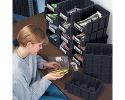 Akro-Mils 30716 Plastic Economy Bins – 10-Pack Lightweight Storage Bins