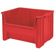 Akro-Mils 13017 Stack-Nest Plastic Bins – 3 Durable Bins per Carton