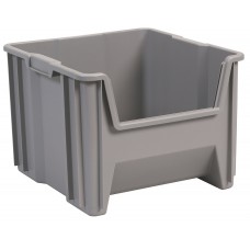 Akro-Mils 13018 Stack-Nest Plastic Bins – 2 Heavy-Duty Bins per Carton