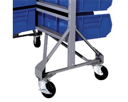 Akro-Mils 30016 Double Sided Rail Rack