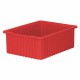 Akro-Mils 33228 Plastic Divider Box – 3 per Carton | Jumbo Adjustable Storage Container