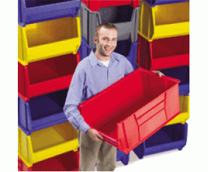 Akro-Mils 30-Series Super Sized Plastic Bins Akro-Mils 30-Series Super Sized Plastic Bins