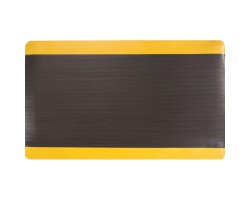 Apache Mills Anti-Fatigue Invigorator Black-Yellow Mat - 2x3