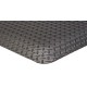Apache Mills Anti-Fatigue Diamond Foot Black Mat - 3x5
