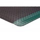 Apache Mills Anti-Fatigue Diamond Foot Black-Green Mat - 2x3