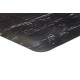 Apache Mills Anti-Fatigue Marble Foot Black-White Mat - 2x3