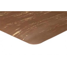 Apache Mills Anti-Fatigue Marble Foot Brown-Ivory Mat - 3x5