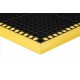 Apache Mills Safety TruTread Black-Yellow Mat - 26x40