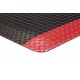 Apache Mills Supreme Diamond Foot Black-Red Mat - 2x3