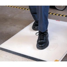 Apache Mills White Tacky Contamination Control Mat - 18x36 Apache Mills White Tacky Contamination Control Mat - 18x36