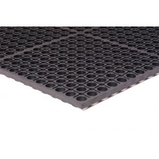 Apache Mills TruTread Grease Resistant Black Kitchen Mat - 3x5 Apache Mills TruTread Grease Resistant Black Kitchen Mat - 3x5