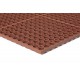 Apache Mills TruTread Grease Proof Red Kitchen Mat - 3x10