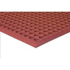 Apache Mills Grease Proof Red Kitchen Mat - 3x5 Apache Mills Grease Proof Red Kitchen Mat - 3x5