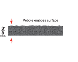 Apache Mills Anti-Fatigue Static Dissipative ApacheStat Soft Foot Mat - 3x5