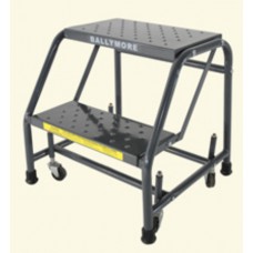 Ballymore 218-P Perforated Treads Rolling Safety Ladder