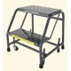 Ballymore 218-P Perforated Treads Rolling Safety Ladder