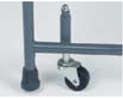Ballymore 118-R Abrasive Mat Treads Rolling Safety Ladder