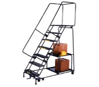 Ballymore Stock Picking Ladder Cart, Abrasive Mat Tread