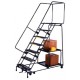 Ballymore SPL-6-14N-X Stock Picking Expanded Metal Treads Ladder