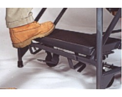 Ballymore 052414-P Perforated Treads Rolling Safety Ladder