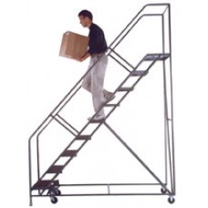 Ballymore SW524-G 50 Degree Walk Down Serrated Grating Ladder Ballymore SW524-G 50 Degree Walk Down Serrated Grating Ladder