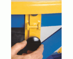 Bishamon EZ Loader-E Electric Self-Leveling Pallet Positioner – 4,000 lb
