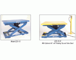 Bishamon EZU-15 Pneumatic Lift Table – 1,500 lb Capacity Ergonomic Positioner