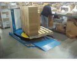 Bishamon EZO-25E-3S Floor-Level Work Positioner – 2,500 lb Pallet Truck Accessible Lift
