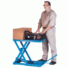 Bishamon X-20C Manual Scissor Lift Table | 440 lb Capacity, Compact Design Bishamon X-20C Manual Scissor Lift Table | 440 lb Capacity, Compact Design