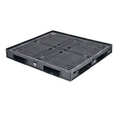 Buckhorn PR48450533 Romeo Stackable Plastic Pallet-Lip Buckhorn PR48450533 Romeo Stackable Plastic Pallet-Lip