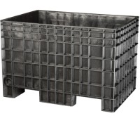 Buckhorn Fixed Wall Bulk Containers Rigid Pallet Containers for Stacking
