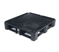 Buckhorn PO48450632 Ohio 45x48 Stackable Plastic Pallet-Lip
