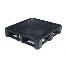 Buckhorn PO48450632 Ohio Stackable Plastic Pallet with Lip Buckhorn PO48450632 Ohio Stackable Plastic Pallet with Lip