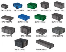 Buckhorn Straight Wall Plastic Container - SW12070502