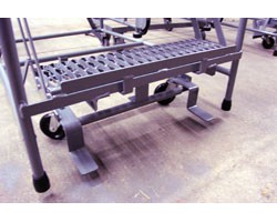 Cotterman 1205R3232-A1 Walk Down Ladder - Expanded Metal Treads