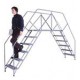 Cotterman 3PC36-A3 Portable Crossover Ladder - Grip Strut Steps