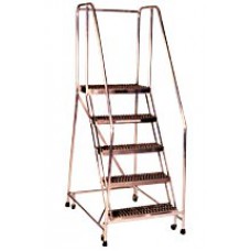 Cotterman A6R1824-A4 Safety Aluminum Ladder-Solid Ribbed Steps Cotterman A6R1824-A4 Safety Aluminum Ladder-Solid Ribbed Steps